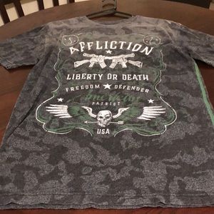 Affliction freedom defender shirt (men’s)